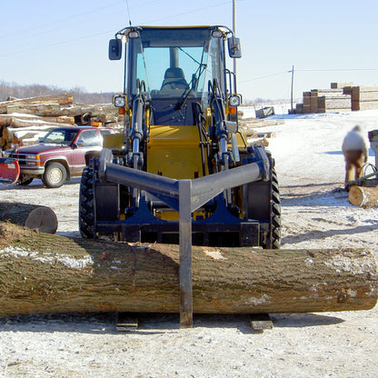 Rockland 90" Width LF Log Forks and Grapple with Adjustable Floating Tines for Loaders