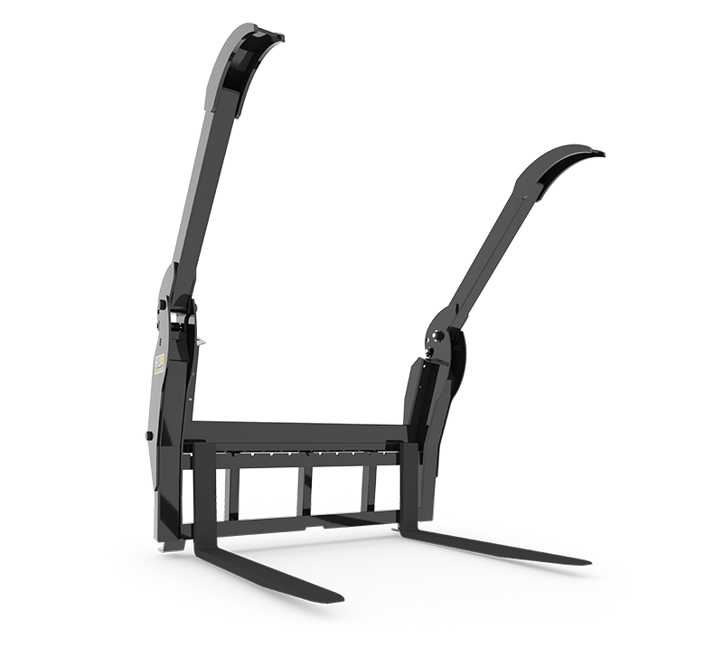HLA ATTACHMENTS LOG GRAPPLE FORK WITH 48" AND 54" TINES LESS MOUNT FOR TARCTOR/SKIDSTEER/EXCAVATOR