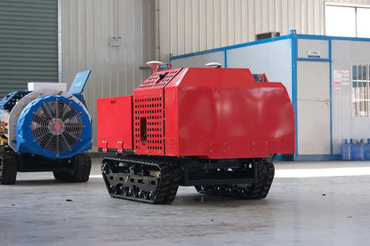 LJ-TECH AG SELF-PROPELLED TRANSPORTING ROBOT WITH PLYWOOD BOX FOR ORCHARD