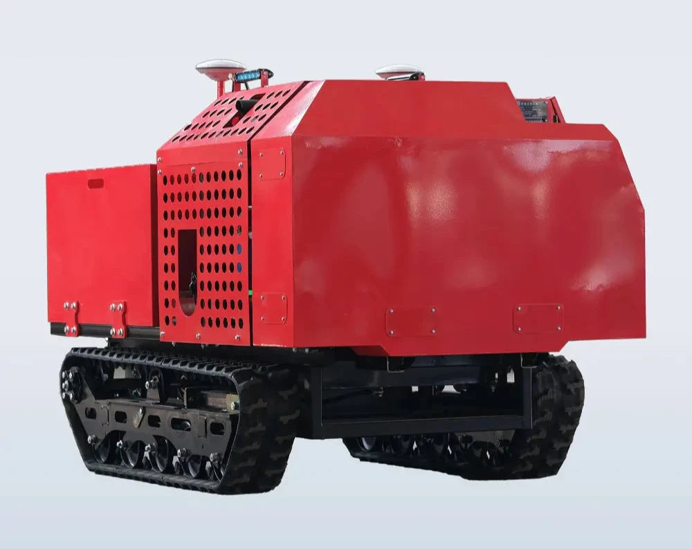 LJ-TECH AG SELF-PROPELLED TRANSPORTING ROBOT WITH PLYWOOD BOX FOR ORCHARD