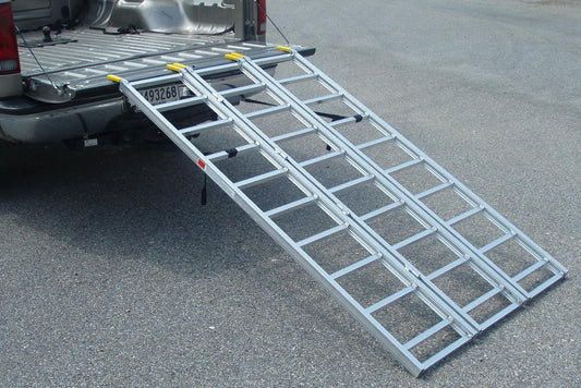 Great Day | Load-Lite Ramp | Model LL46827 | Width 46" | Capacity 1250 lb | Aircraft Aluminum Tri-Fold Loading Ramp | Horsepower 40+ HP | For ATV & UTV
