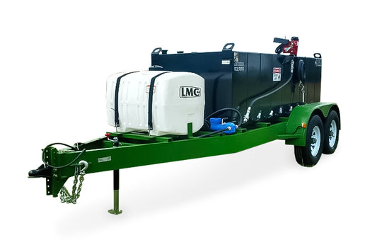 LMC AG 6" RECTANGULAR IRON TUBING DIESEL HAWG FUEL TRAILER FOR TRACTOR