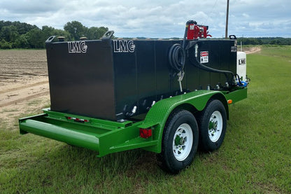 LMC AG 6" RECTANGULAR IRON TUBING DIESEL HAWG FUEL TRAILER FOR TRACTOR