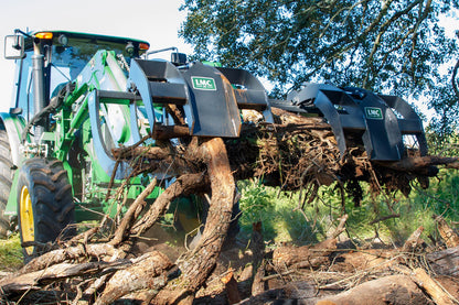 LMC AG Extreme Duty Grapple | Grapple Width 101" inches | Dual Hydraulic Cylinder | For Tractors & Skid Steers