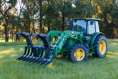 LMC AG Extreme Duty Grapple | Grapple Width 101" inches | Dual Hydraulic Cylinder | For Tractors & Skid Steers