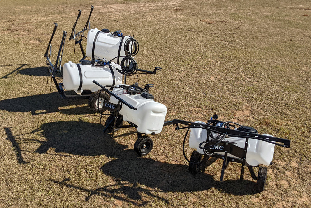 LMC AG | Pull Type Garden/Spot Sprayer | With 12 Volt Diaphragm Pump | For Tractor