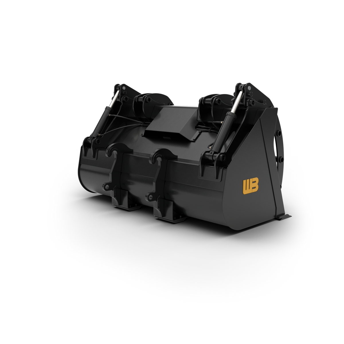 Werk-Brau Grapple Bucket | Width 88" To 132" | 1.75–8 yd³ Capacity | 15–25 GPM | For Wheel Loader