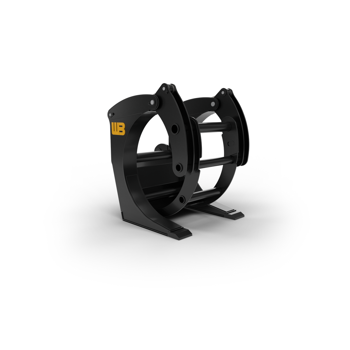 Werk-Brau Log Grapple Forks | Heavy-Duty | Forestry & Material Handling | 20–30 GPM | For Wheel Loaders