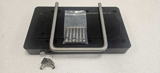 Rhodan Locking Quick Release Bracket Black 2 pcs. All Motors Built After January 2022