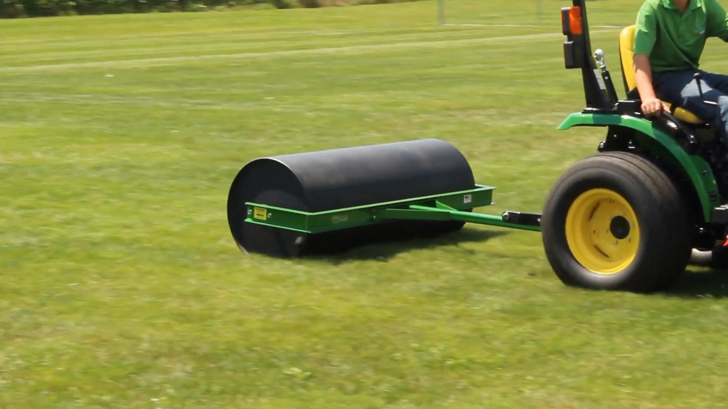 TurfTime Heavy Duty Turf Rollers | Landscape Rollers (LR-24 Series) | Width 66"-150" | Horsepower 40-75 HP | Hydraulic Flow 12-18 GPM | For Tractors & Skid Steers