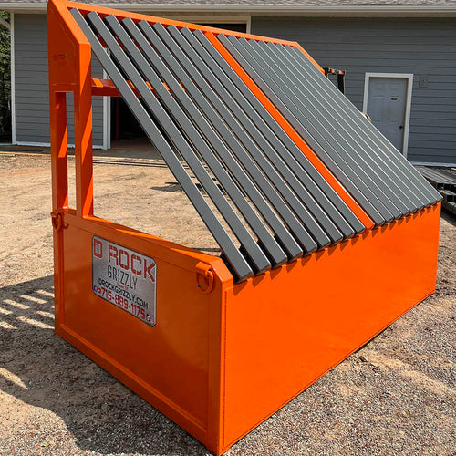 D Rock Grizzly Little Rock Separator | LR8 Model | 94″ Width | Handles Material Up to 18″ | ~1 Ton | 25–60 HP | 15–25 GPM | For Skid Steers, Mini Excavators, Tractors, ATVs & UTVs