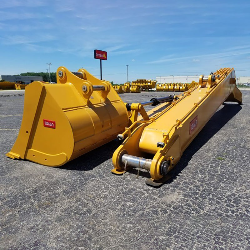 Teran Long Reach Arm and Boom | Model LRB-CAT390FL | Reach 23 Meters | Bucket Size 0.6 Cubic Meters | For Excavators