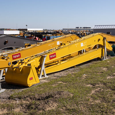 Teran Long Reach Arm and Boom | Model LRB-KOMPC | Reach 18 - 22 Meters | Machine Size 22-80 Tons | For Excavators