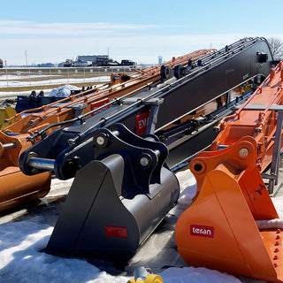 Teran Long Reach Arm and Boom | Model EC-220 & EC-360 | Boom Length 18 & 20 Meters | Machine Size 21-38 Tons | For Volvo Excavators