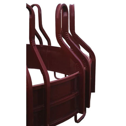 HW Hutchison HBBUL Tombstone Bull Feeder | Height 58" | Heavy‑Duty 3‑Piece | For Bulls & Large Livestock