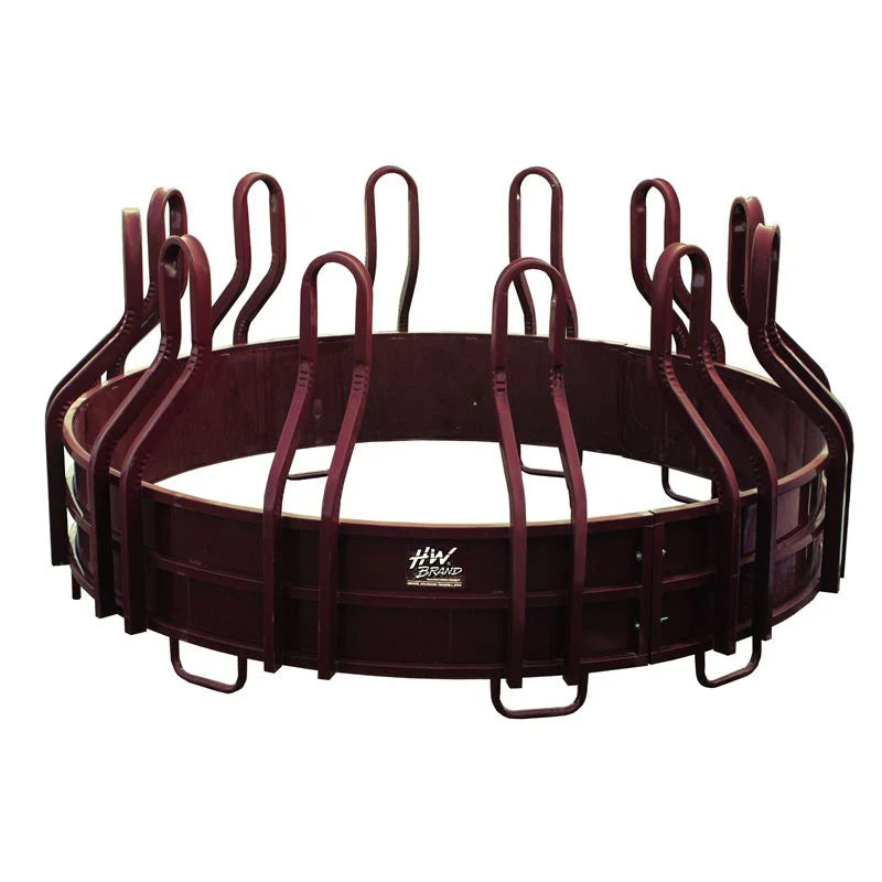HW Hutchison HBBUL Tombstone Bull Feeder | Height 58" | Heavy‑Duty 3‑Piece | For Bulls & Large Livestock