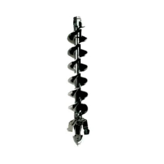 Lowe | Auger Bit | LX Series | Standard & Carbide Tooth Styles | Sizes 9" To 36" | 50" Length | 2" HEX & 2-1/2" Hex Drive | For Skid Steer Auger Attachment