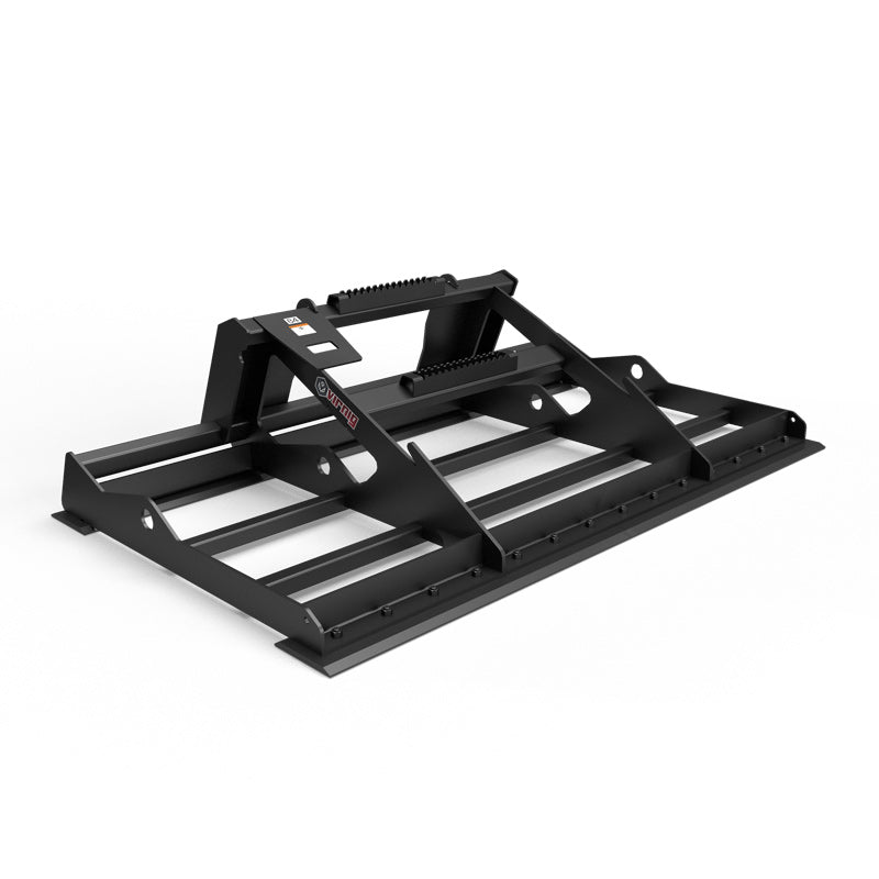 Virnig Land Leveler | Models LLV72, LLV78, LLV84 & LLV90 | Widths 72" To 90" | Hydraulic Flow 15 To 25 GPM | For Skid Steer