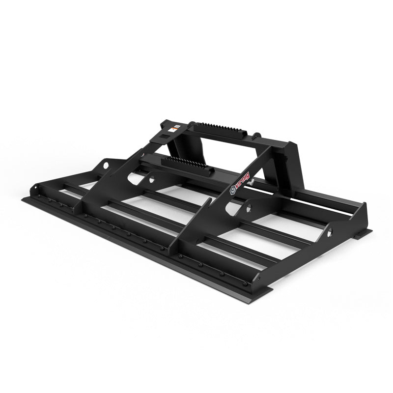 Virnig Land Leveler | Models LLV72, LLV78, LLV84 & LLV90 | Widths 72" To 90" | Hydraulic Flow 15 To 25 GPM | For Skid Steer