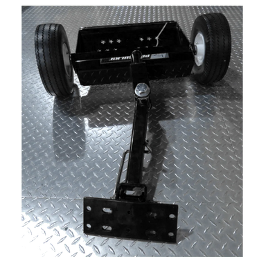 Landshark Black Two Wheel Pro Sulky | Model PS100B-1038-1-FF | Flat Free Tires | Universal Mount | For Fixed/Commercial Walk-Behind Mowers