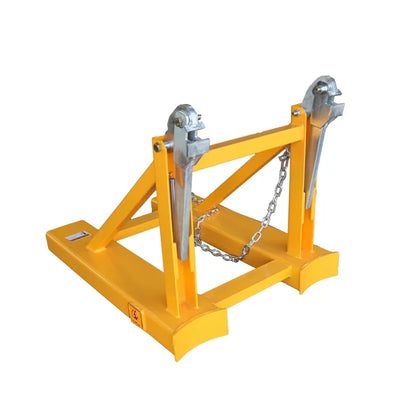 Landy Attachments Parrot Beak Double Drum Lifter | Width 40" | 8-30+ GPM | For Forklifts