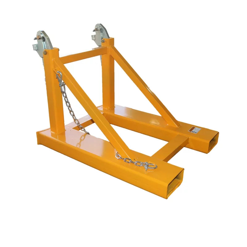 Landy Attachments Parrot Beak Double Drum Lifter | Width 40" | 8-30+ GPM | For Forklifts
