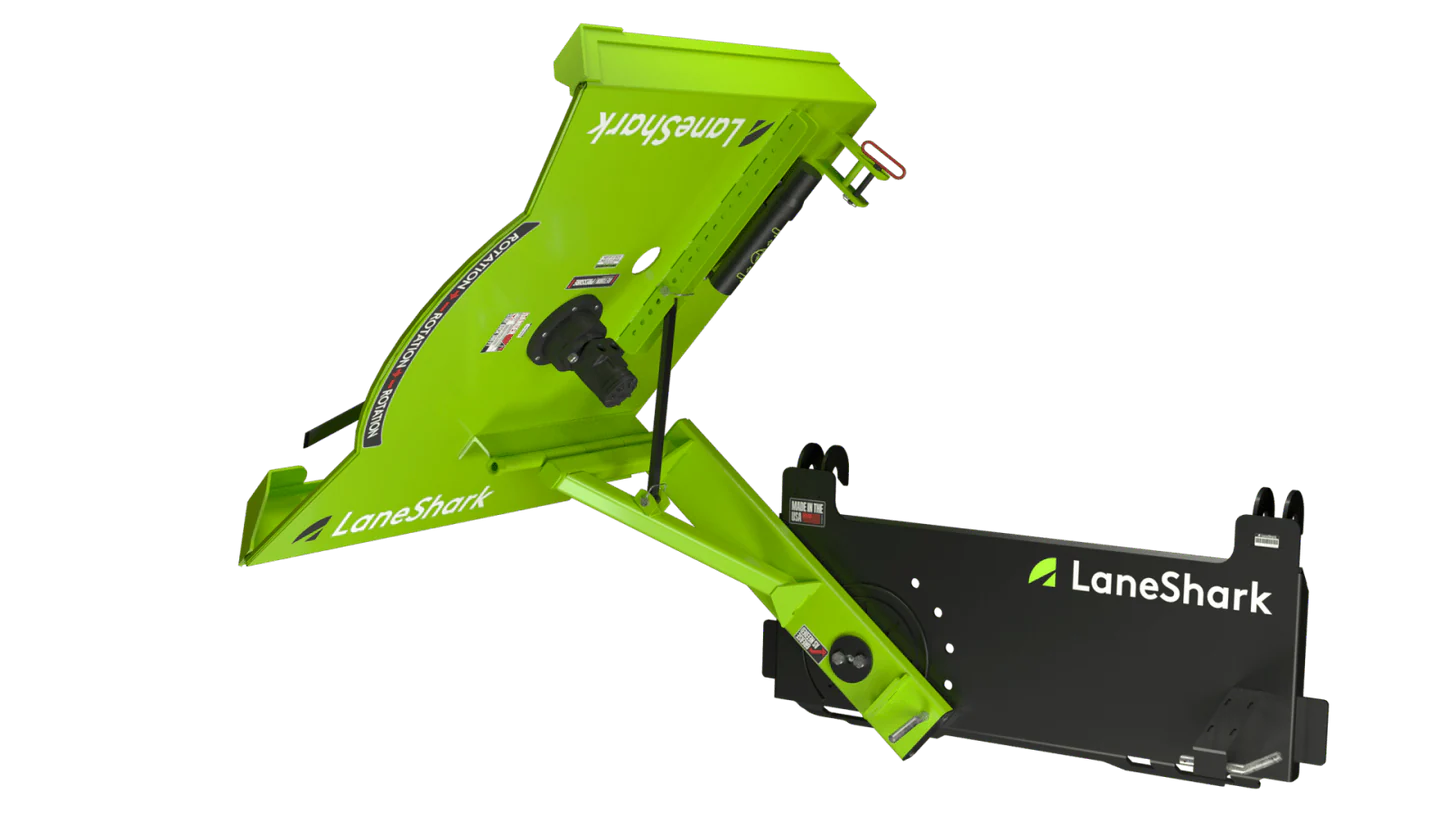 Lane Shark Vertical Brush Cutter | Model LS4 | Width 44" | 8.5 To 20 GPM | 25 To 60+ HP | For Tractor