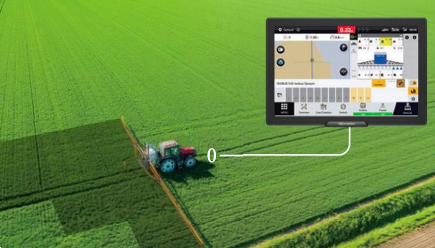 FJDynamics Auto Steer System | Model AT2 Max | Steering Wheel 15.0" | 20 To 500+ HP | For Tractors & Agricultural Machinery