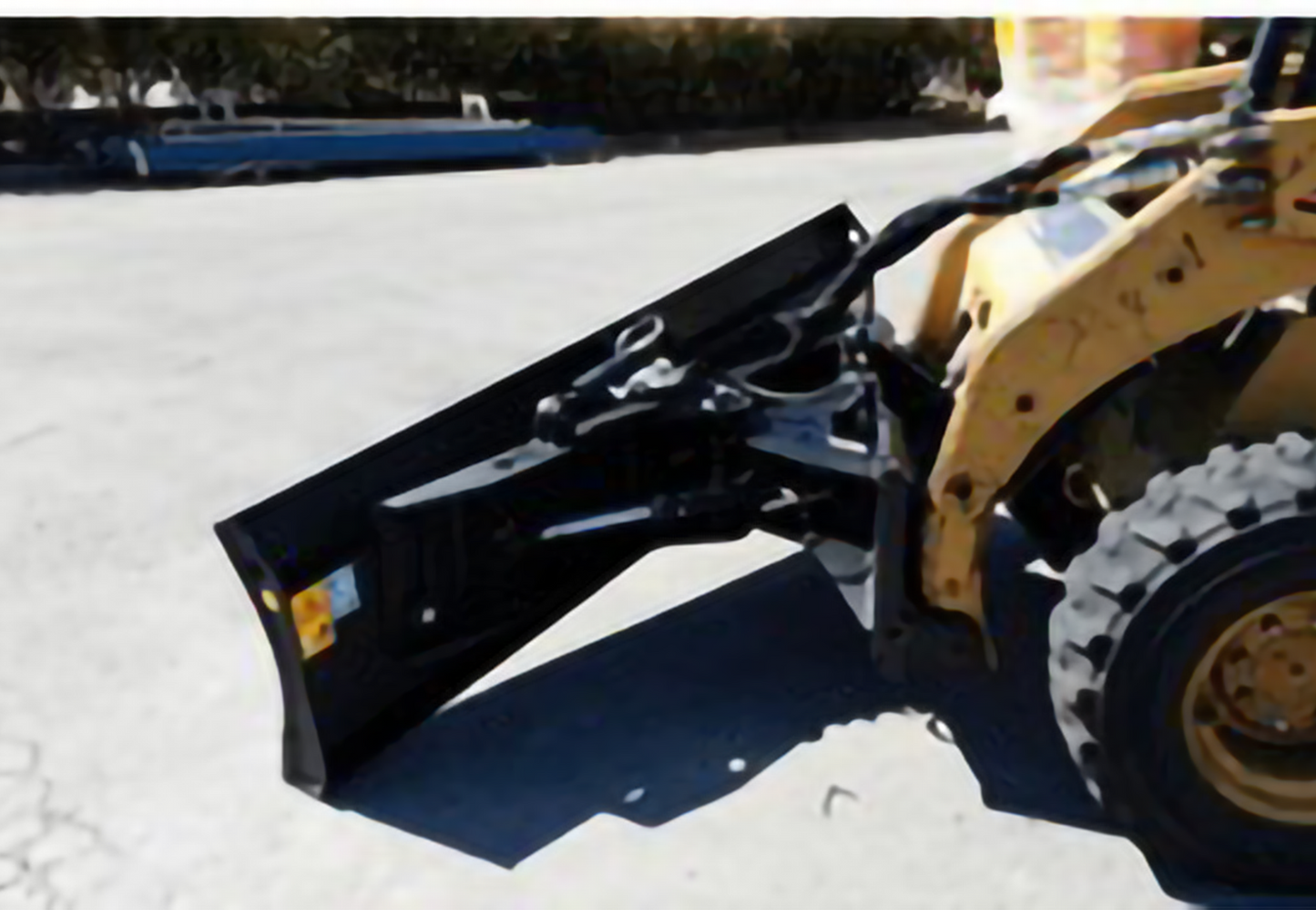 Mazio Dozer Blade Tilt | Width 1500 to 2700 mm | Working Width 1299 to 2330 mm | Hydraulic Angling ± 30° | For Skid Steer Loaders