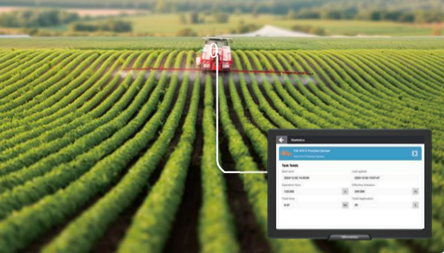 FJDynamics Auto Steer System | Model AT2 Max | Steering Wheel 15.0" | 20 To 500+ HP | For Tractors & Agricultural Machinery