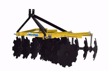 Sundown Disc Harrows | Light Duty & Medium Duty | Widths 4½′–7½′ | 20–75 HP | For Tractors