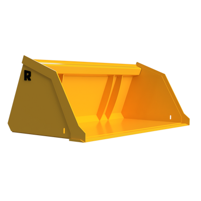Rockland Heavy Duty Light Material Bucket | Standard Shell Thickness 3/16” | High-Strength Alloy Steel | For Skid Steers