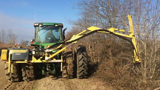 Limb Beaver  Brush Cutter PT PP 3pt Hitch Boom with Power Pack | Model LB 6 | Cutting Path 72" | 100 HP | For Tractors