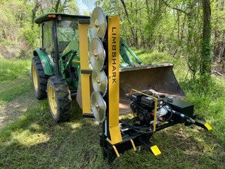 Limbshark 4 Blade Rotary Cutter Hydraulic Drive/Engine Driven | 8 HP For Tractor/Skid Steer