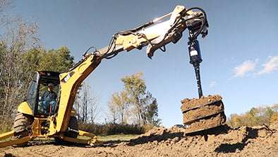 Premier Backhoe Earth Auger Drives | 2-Speed High Flow | Heavy Duty High Flow Types for Backhoe