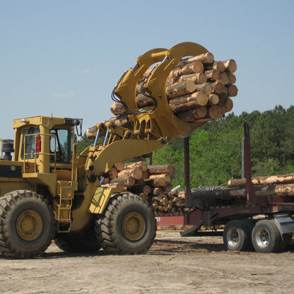 Rockland 64", 73" & 76" Width SG Sorting Grapple with Cylinder Rods for Loaders