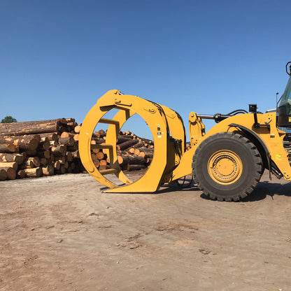 Rockland High-Capacity Sorting Grapple | Powerful Dual-Cylinder Clamp | Reinforced With AR400 | For Loaders