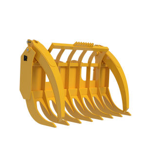 Rockland Loader Rake with Clamps | Raking Width 67" To 139" inches | Weight 1,480 To 8,880 Lbs | For Loaders