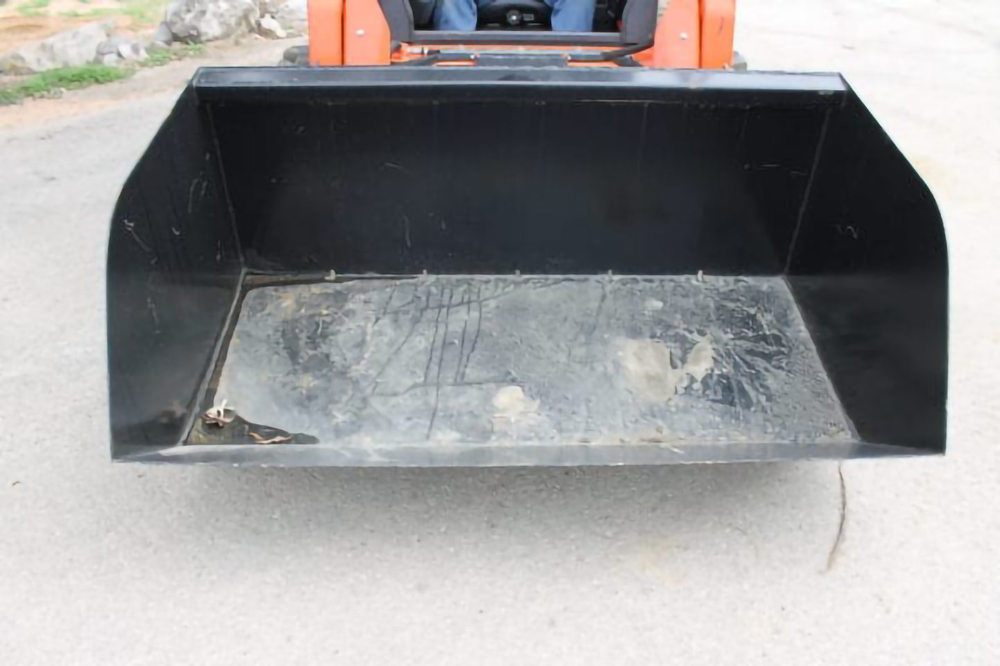 Loflin Fabrication | Trash Bucket | 72" & 84" Width | Reinforced Steel | For Skid Steer Loaders