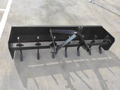 Loflin Fabrication | Box Blade Ripper | 60" 72" & 84" Widths | 3 Point Hitch | For Tractors
