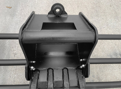 Loflin Fabrication | Mini Excavator Buckets | 18" To 36" Width | Smooth & Tooth | Bobcat X-Change | For Mini Excavators