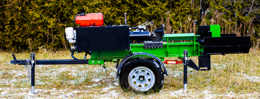 Blacks Creek Log Splitter | Model 20T-HD | 32 Gallon Hydraulic Oil Reservoir | Honda Engine Horsepower 13 HP