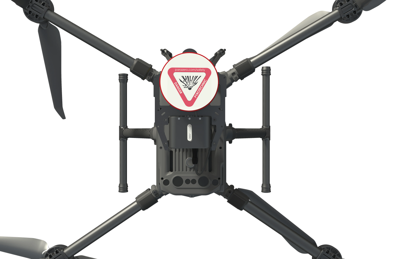 ParaZero SafeAir DJI Matrice 300 Pro Parachute: Smart & Effective Protection | Autonomous & Manual Triggering