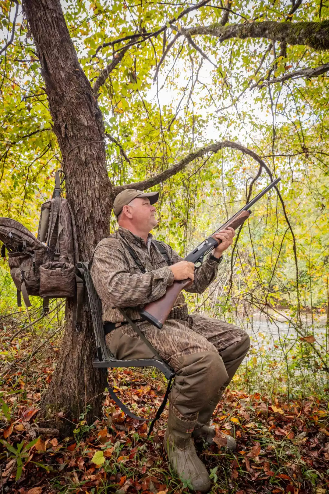 Millennium Treestands M350 Tree Seat | Model M-350-00 | Wide 19.75" | Capacity 300-Lb