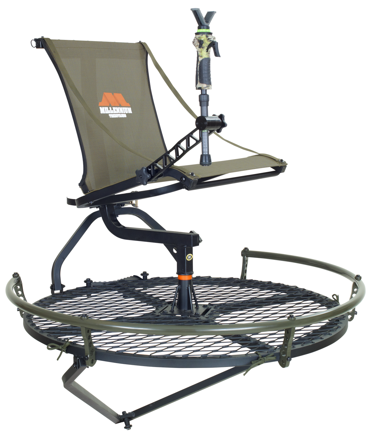 Millennium Treestands M360 Revolution Hang-On Stand | Model M-360-SL | Platform 40" | Capacity 300 lb | Hunting