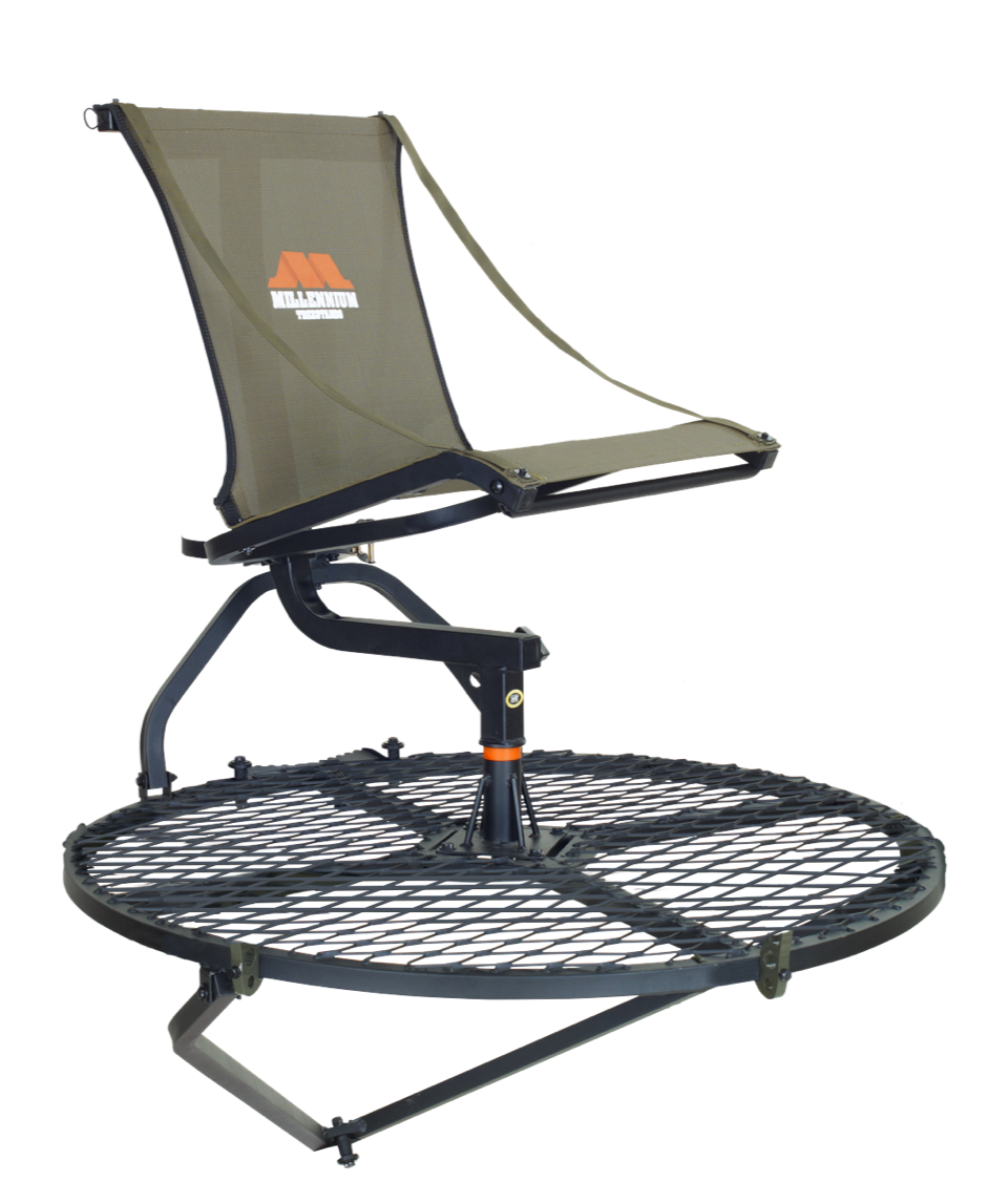 Millennium Treestands M360 Revolution Hang-On Stand | Model M-360-SL | Platform 40" | Capacity 300 lb | Hunting