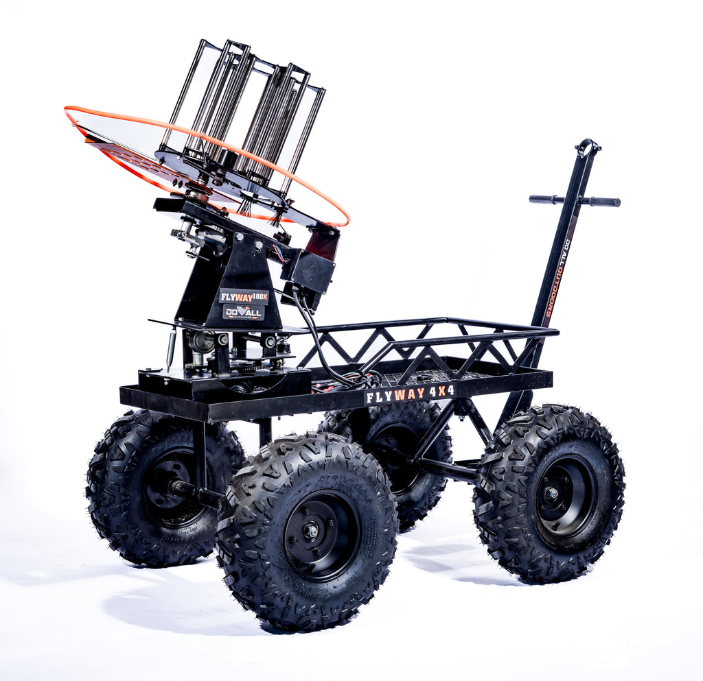 Do All Traps Flyway 4x4 180x Clay Thrower Wagon With Wobbler Kit | Clay Capacity 180 clays | Reset Time 2.5 seconds