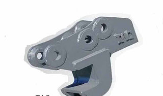 TAG Quick Coupler | Manual Hook 1.25" Pin | 8.125" x 4.5" Opening | 3–7 Ton | For Excavators