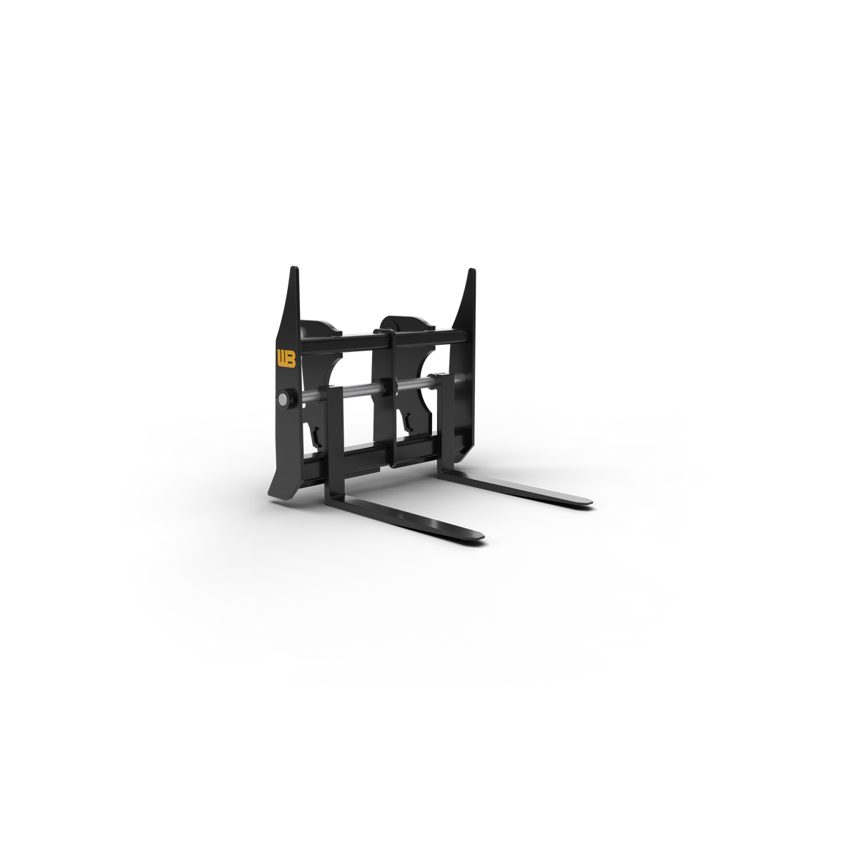 Werk-Brau Manual Adjustable Forks | Width 48"–96" | Class 1–6 | 10–30 GPM | For Wheel Loader