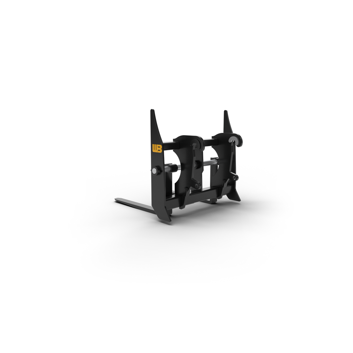 Werk-Brau Manual Adjustable Forks | Width 48"–96" | Class 1–6 | 10–30 GPM | For Wheel Loader